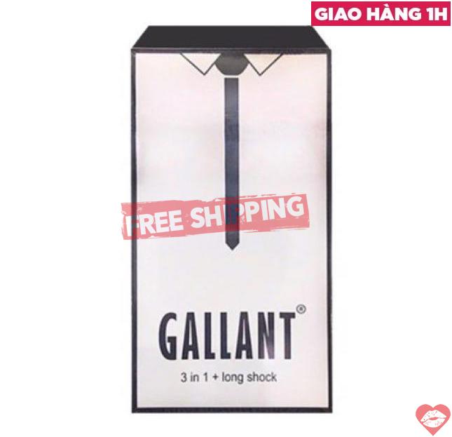  Shop bán Bao cao su Gallant 3 trong 1 - Kéo dài thời gian - Hộp 10 cái  tốt nhất 