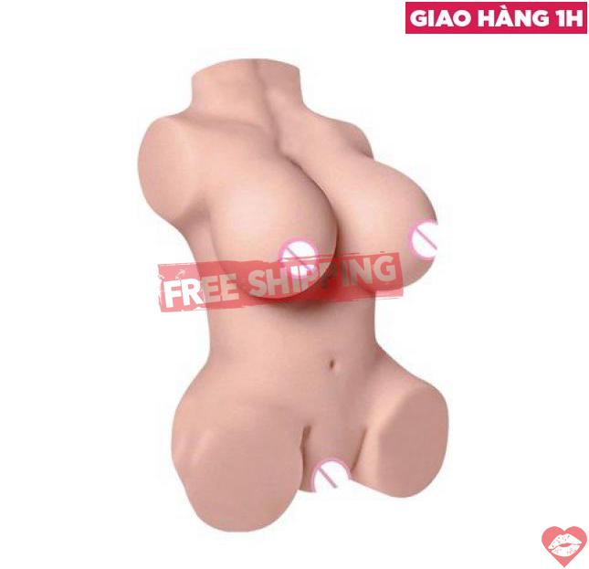  Bỏ sỉ Búp bê tình dục nữ bán thân silicon trần cao cấp mềm mịn - SCD S2 3.5kg  cao cấp 