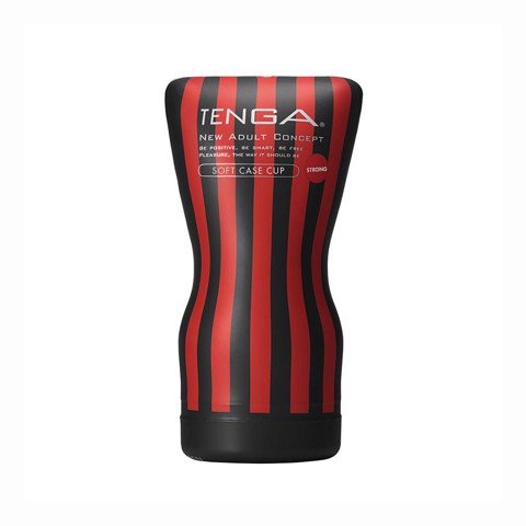 Âm đạo giả nhỏ gọn ôm khít đầu dẹp - Tenga Red Black