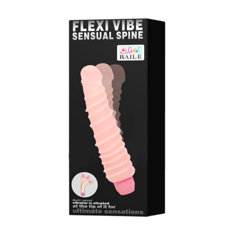 Dương vật giả đa tần số rung uốn xoay đa hướngpin - Baile Flexi Vibe