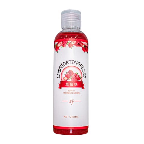 Gel bôi trơn hương dâu - Boyafei Strawberry - Chai 200ml