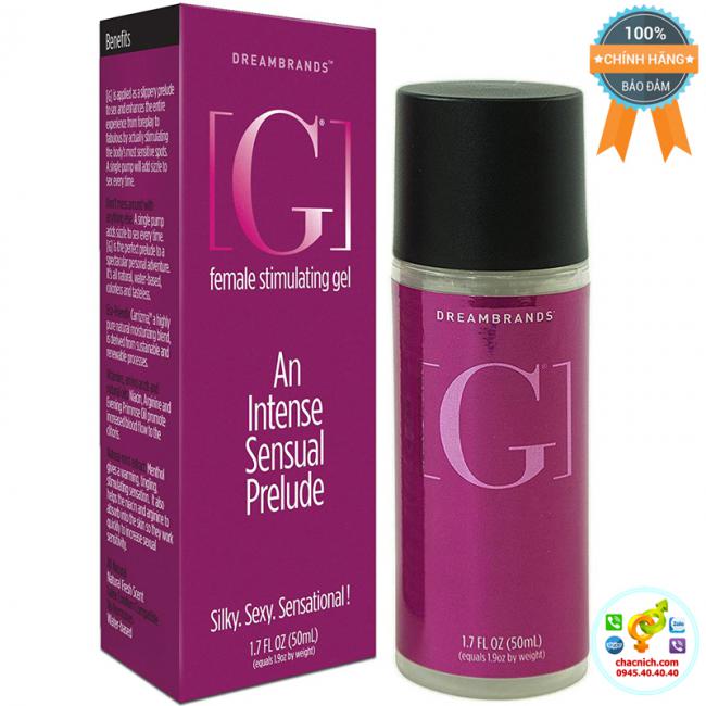 Gel bôi trơn kích thích khoái cảm phụ nữ G An Intense Sensual Prelude