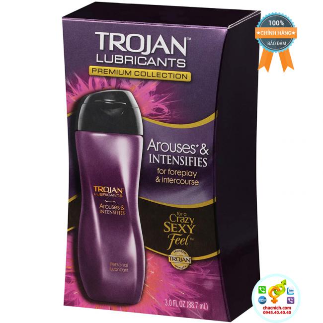 Gel hỗ trợ tăng cực khoái nữ Trojan Arouses Intensifies Personal Lubricant