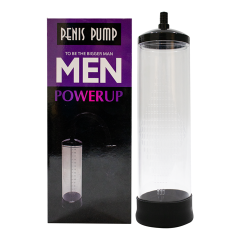 Máy tập dương vật tăng kích thước dương vật bơm tay - Men Powerup Tím