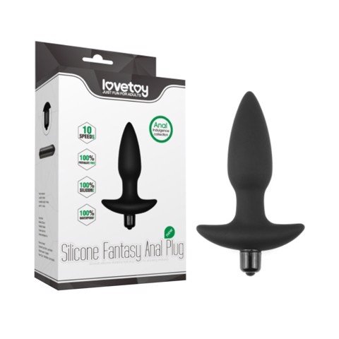 Que rung kích thích hậu môn 10 chế độ rung dùng pin - Lovetoy Fantasy Anal Plug