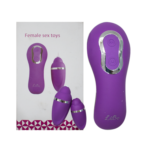Trứng rung tình yêu 2 trứng dùng pin - Libo Female