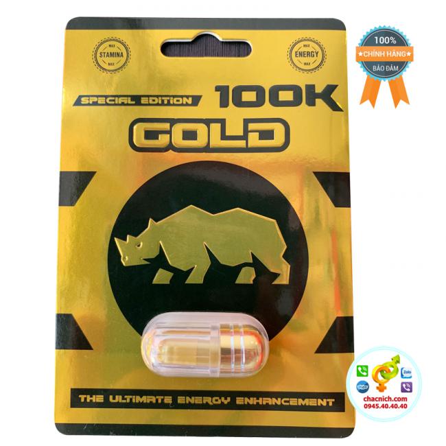 Viên uống cương cứng cực đại và kéo dài thời gian quan hệ Gold 100k