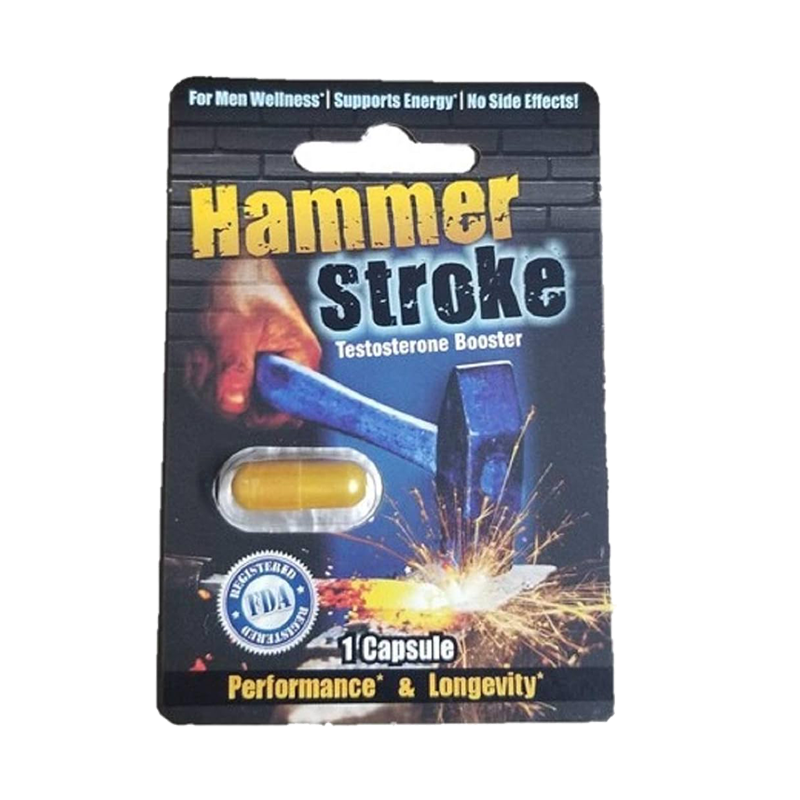 Viên uống thảo dược hỗ trợ cải thiện sinh lý nam giới Hammer Stroke - Vỉ 1 viên