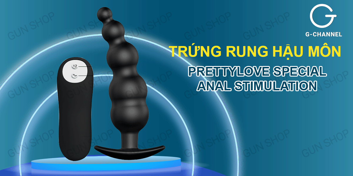 Trứng Rung Hậu Môn 12 Chế Độ Cao Cấp Kích Thích Mạnh Mẽ