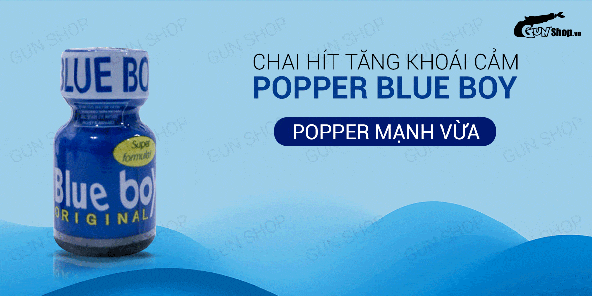 Popper Blue Boy USA 10ml Chính Hãng Đặc Biệt Giá Tốt