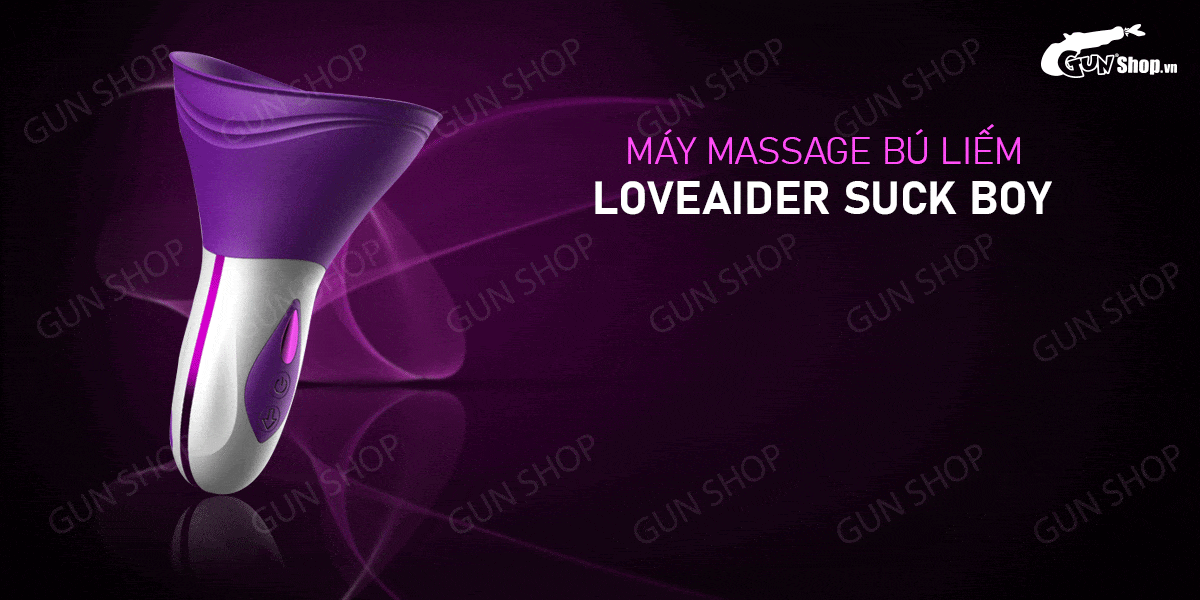 Đại lý Máy massage kích thích bú liếm - Loveaider Suck Boy  loại tốt