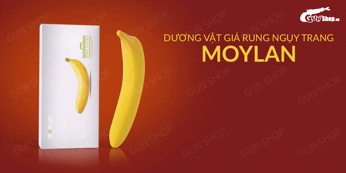 Dương Vật Giả Rung Hình Trái Chuối Ngọt Ngào Kích Thích