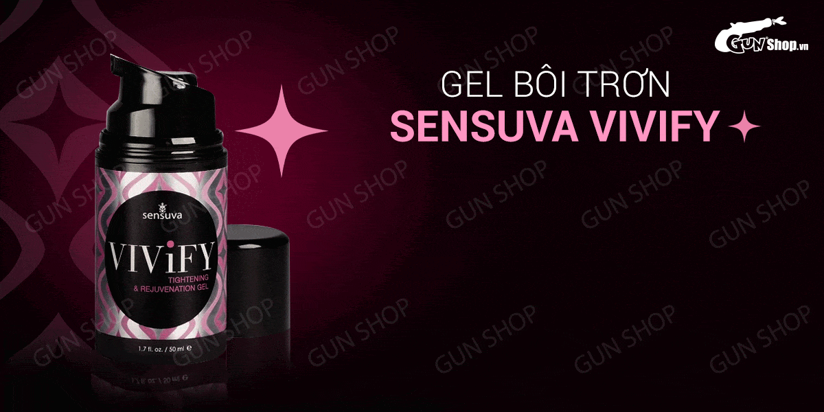 Đại lý Gel bôi trơn se khít âm đạo và tăng khoái cảm nữ - Sensuva Vivify - Chai 50ml  có tốt không?