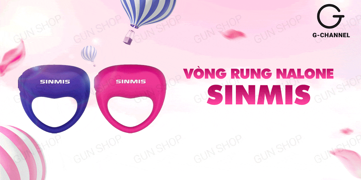 Vòng rung Nalone Sinmis chính hãng tăng khoái cảm, siêu bền