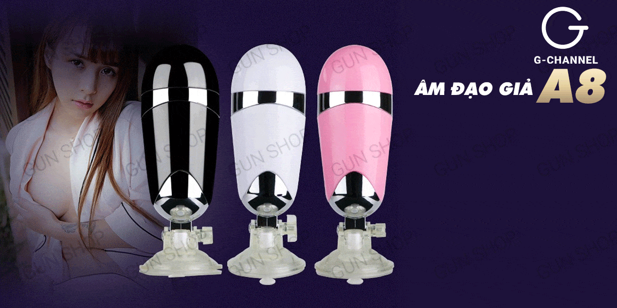 Máy rung âm đạo giả hút tường siêu mạnh A8 kích thích cực đỉnh