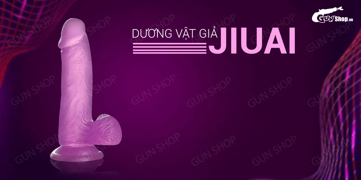 Dương vật giả siêu mềm dẻo dính tường Jiuai kích thích mạnh
