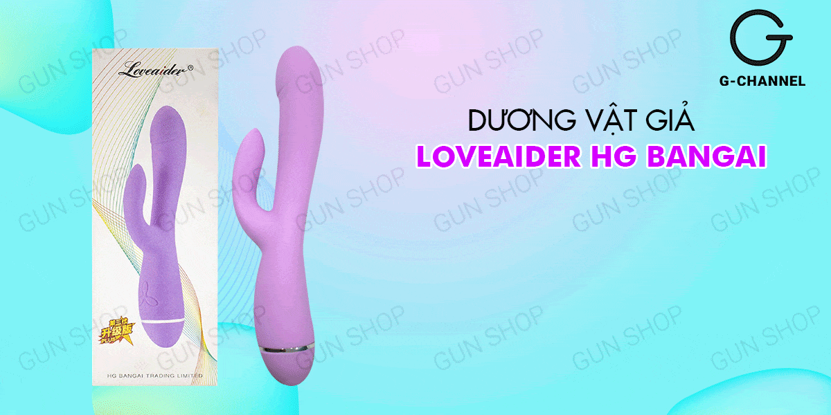 Loveaider HG Bangai dương vật giả rung đa chế độ kích thích mạnh