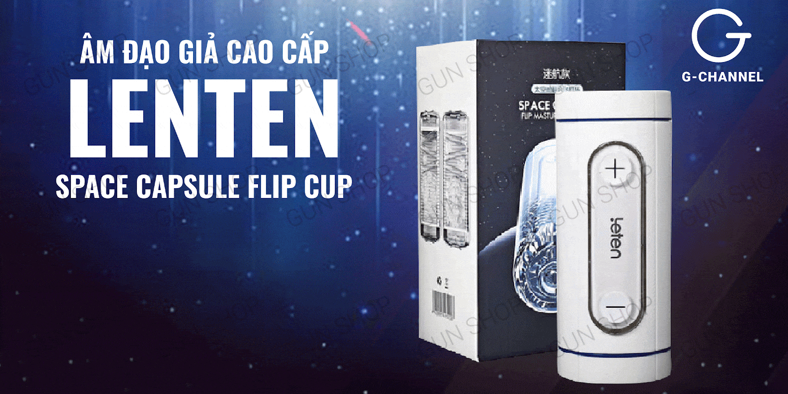 Cung cấp Âm đạo giả cao cấp - Leten Space Capsule Flip Cup  hàng xách tay