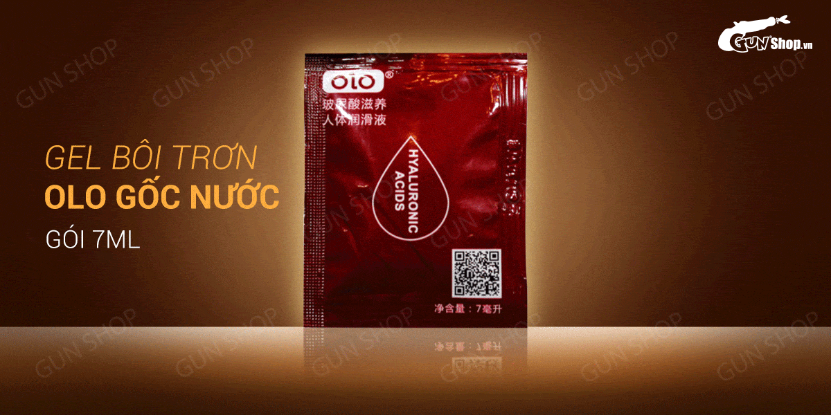 Gel Bôi Trơn Không Mùi OLO Gốc Nước 7ml - Mẫu Dùng Thử