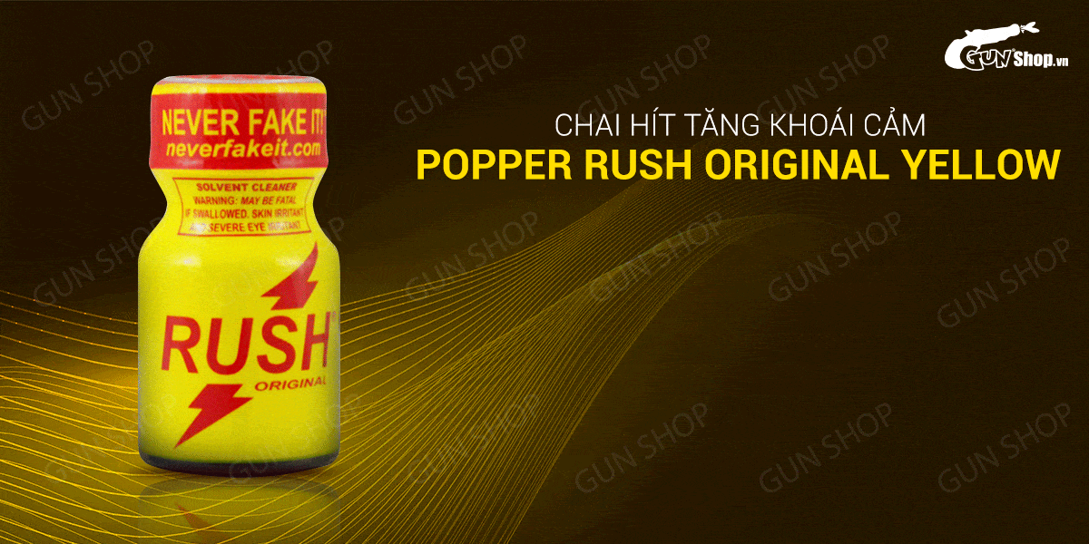 Popper Rush USA 10ml chính hãng Mỹ kích thích mạnh mẽ