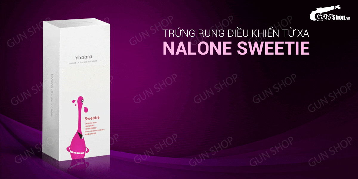 Trứng rung giọng nói Nalone Sweetie sạc nhanh tiện lợi giá tốt