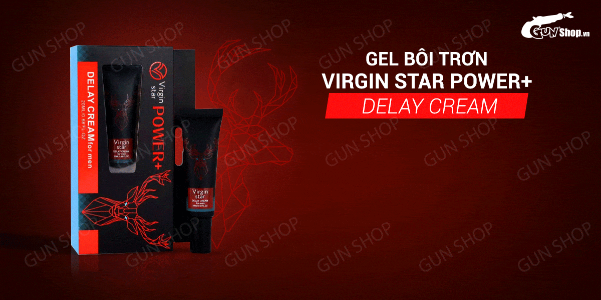 Gel Virgin Star Power+ Delay 20ml Chống Xuất Tinh Sớm Hiệu Quả