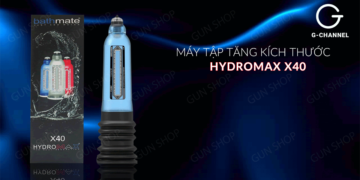 Máy Tập Dương Vật Hydromax X40 Tăng Kích Thước Vĩnh Viễn
