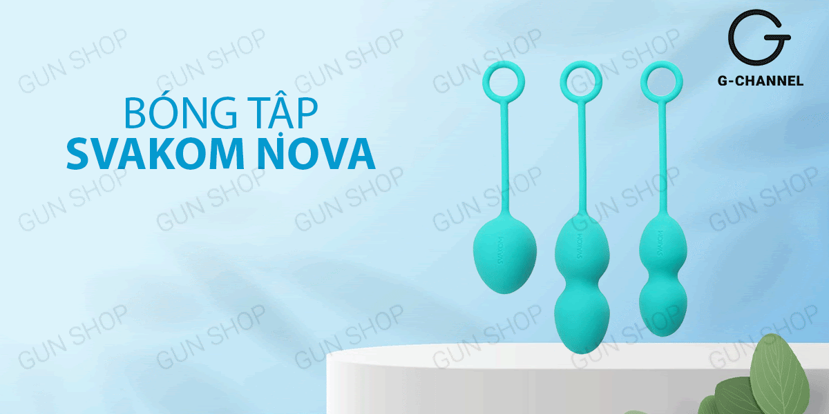 Bóng se khít âm đạo Svakom Nova nhỏ gọn an toàn chống nước