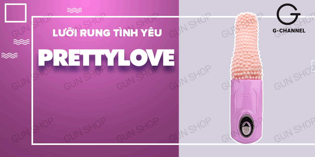 Lưỡi rung sạc đa chế độ Pretty Love, tăng khoái cảm đỉnh cao