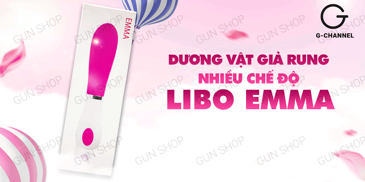 Libo Emma Dương Vật Giả Rung Nhiều Chế Độ Siêu Mạnh