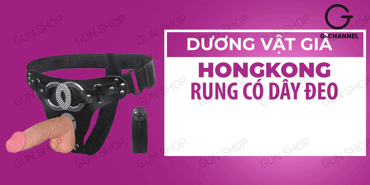 Dương vật giả có dây đeo Baile Vibra rung mạnh sục sâu