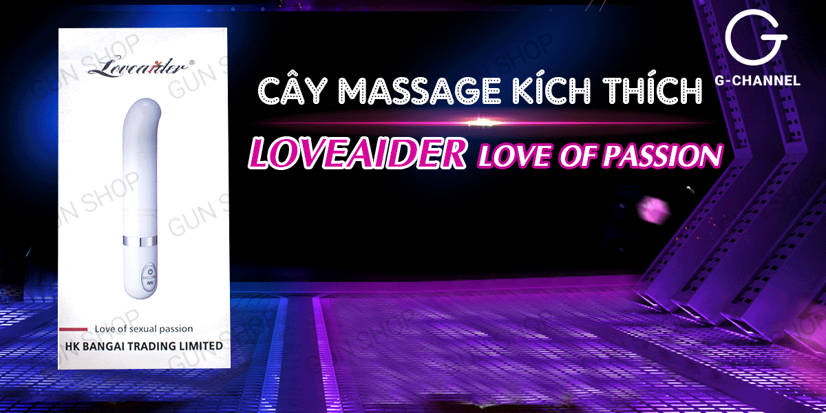 Máy massage điểm G sạc pin cao cấp Loveaider đam mê kích thích