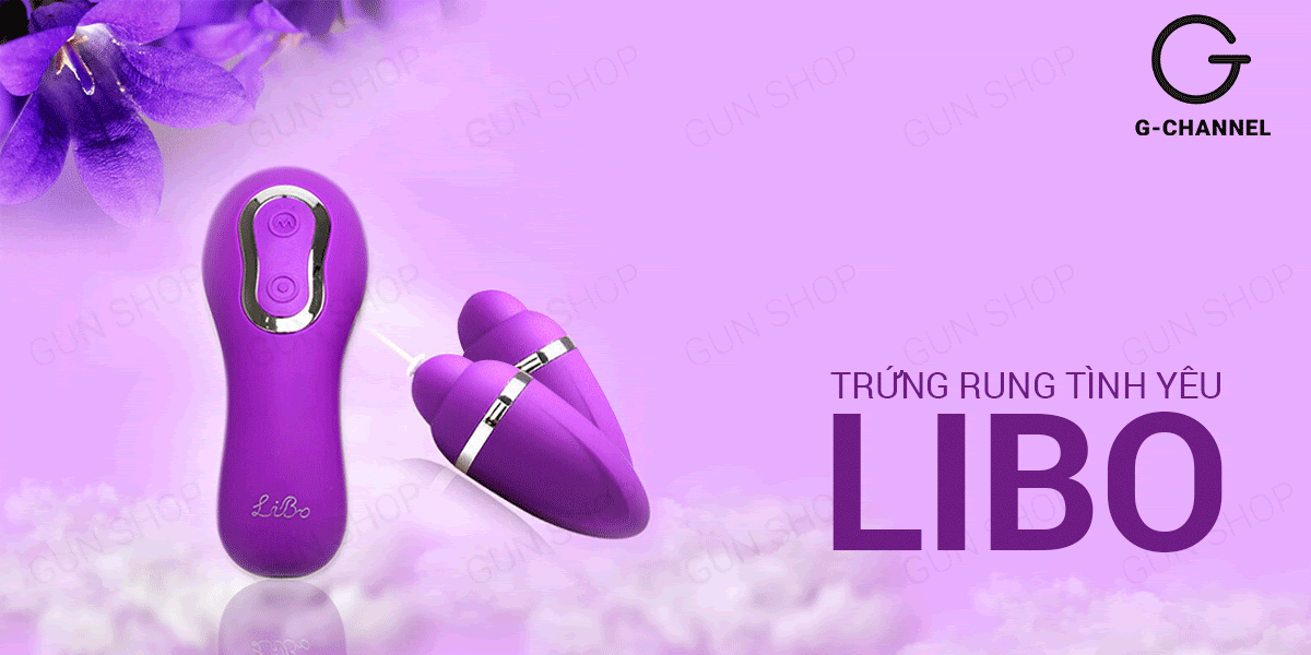 Trứng rung Libo 2 trứng pin kích thích cảm giác mạnh mẽ