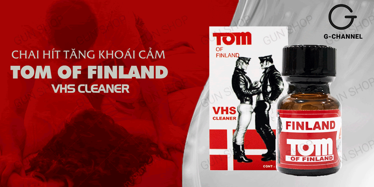 Cung cấp Popper Tom Of Finland VHS Cleaner - Chai 10ml nhập khẩu