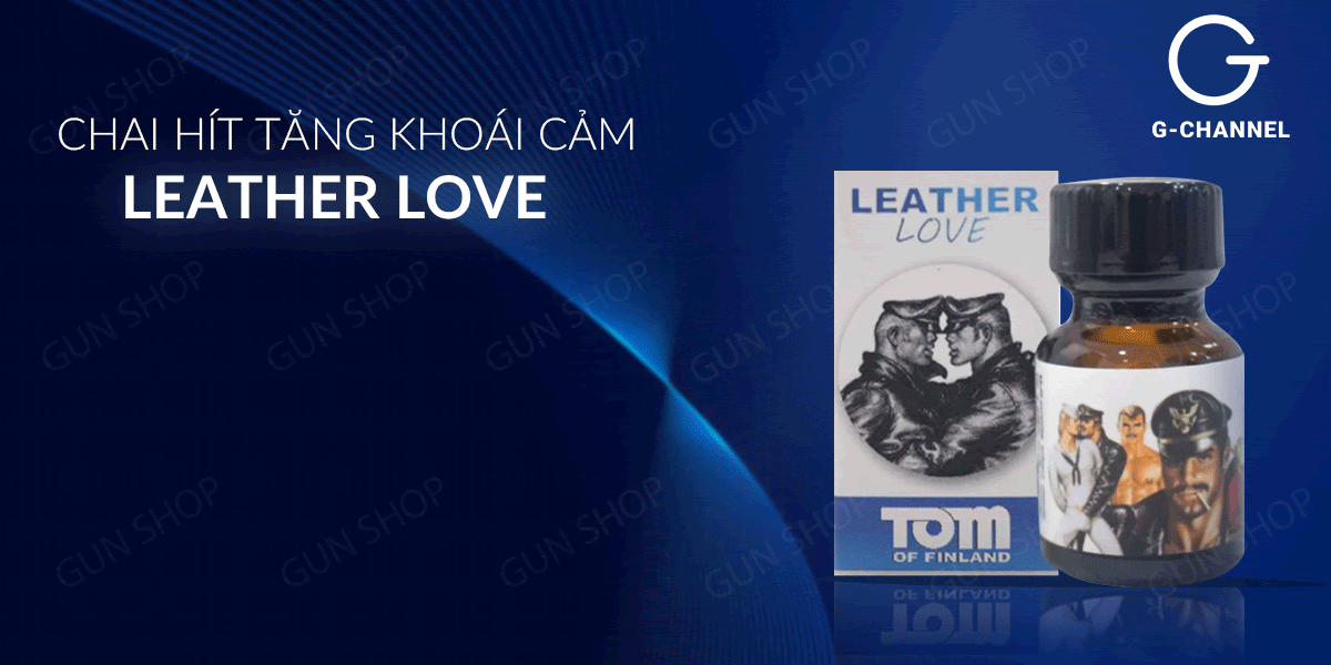 Popper Tom Of Finland Leather Love 10ml tinh chất mạnh mẽ kích thích