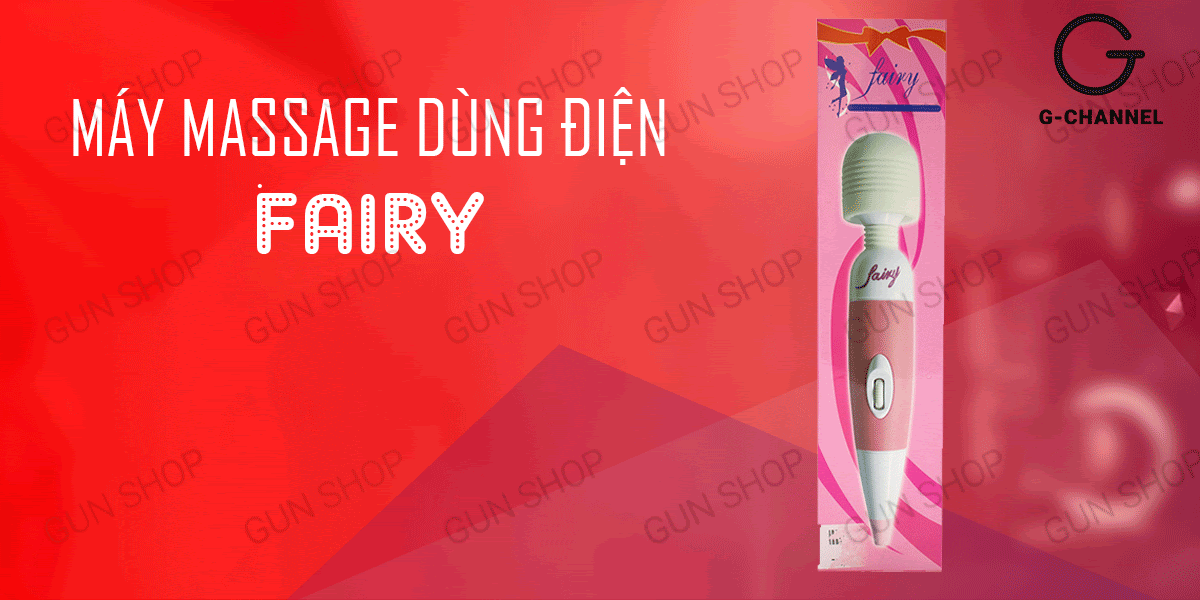 Máy Massage Điện Đa Tần Fairy Rung Siêu Mạnh Kích Thích