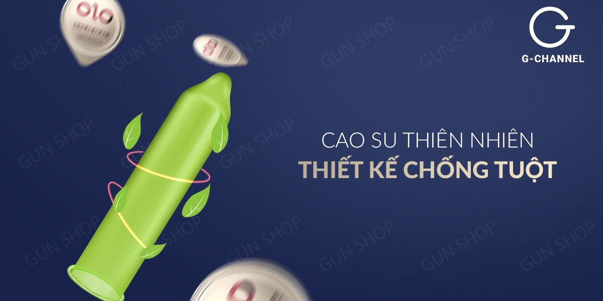 Bao cao su OLO 0.01 Xanh siêu mỏng mát lạnh kéo dài đỉnh điểm