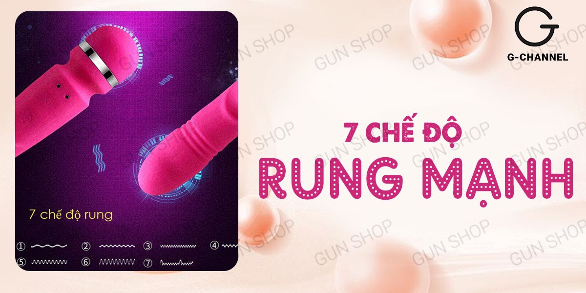 Máy massage đa chế độ rung sạc tiện lợi Nalone Rock cao cấp