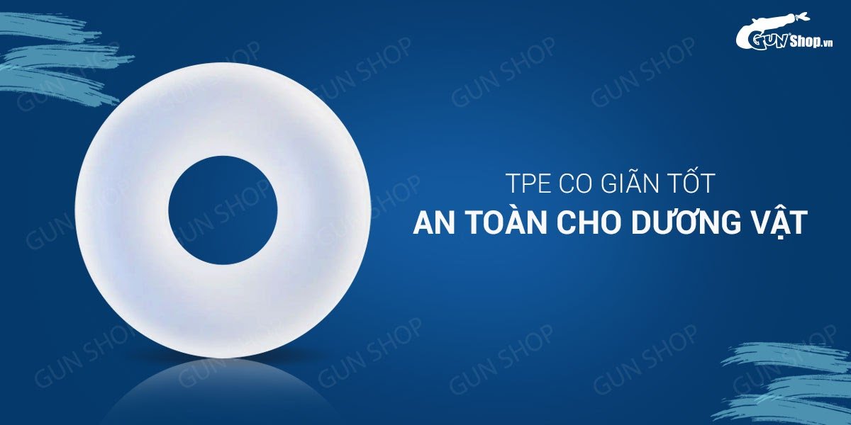 Vòng Durex Pleasure Ring tăng khoái cảm kéo dài cuộc yêu