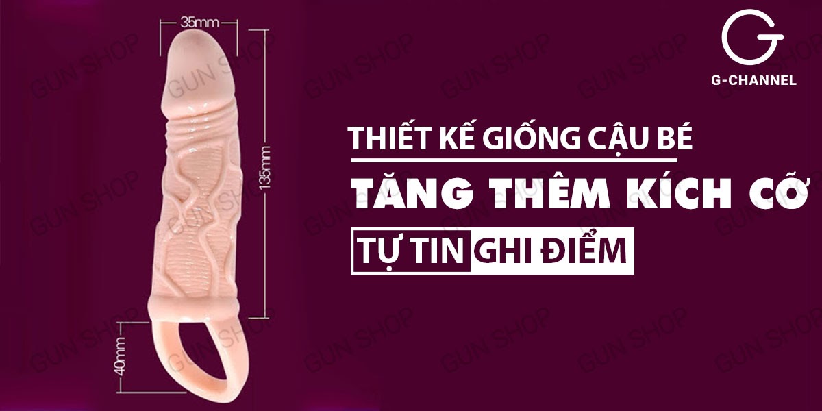 Bao cao su đôn dên Baile Extension dây đeo kích thích mạnh mẽ