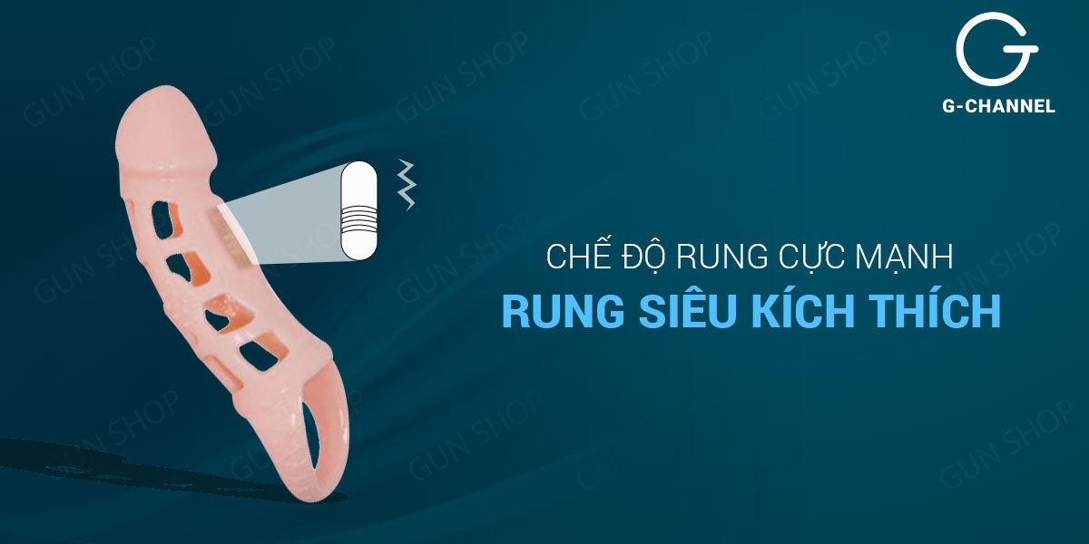 Bao Cao Su Dôn Dên Baile Rung 16cm - Tăng Kích Thích Cho Đôi Bạn