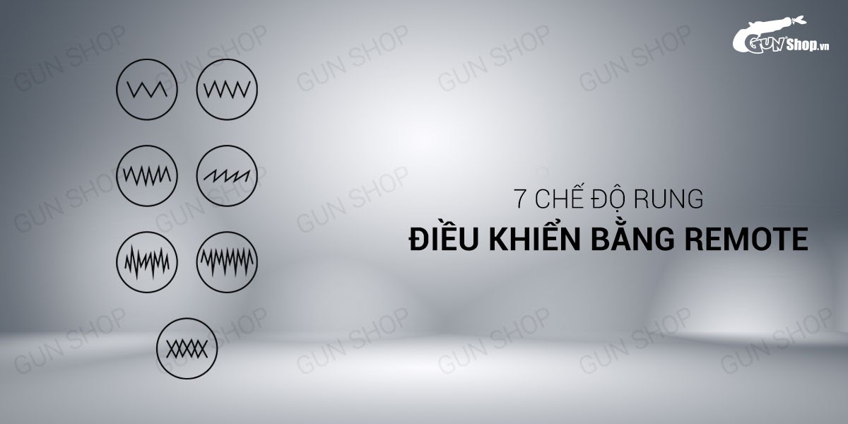 Dương vật giả dính tường 7 chế độ rung siêu bền, cực phê