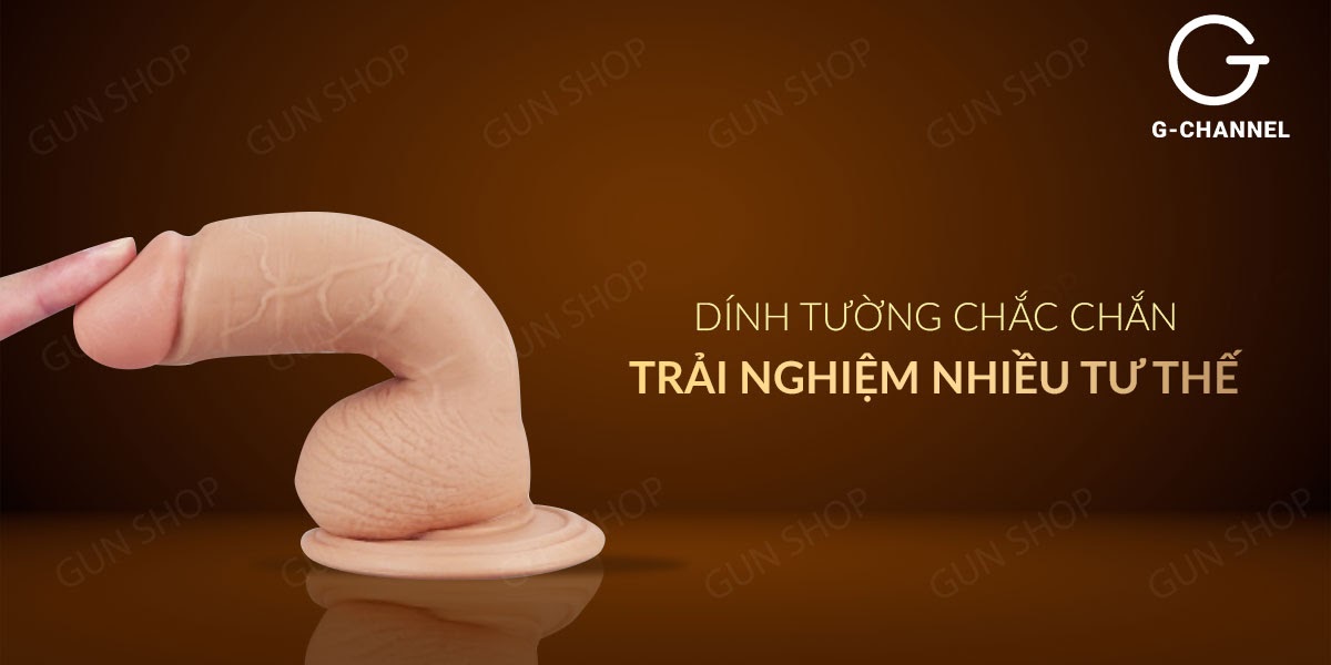 Dương vật giả Lovetoy Real Extreme 7.0 rung mạnh dính tường cao cấp