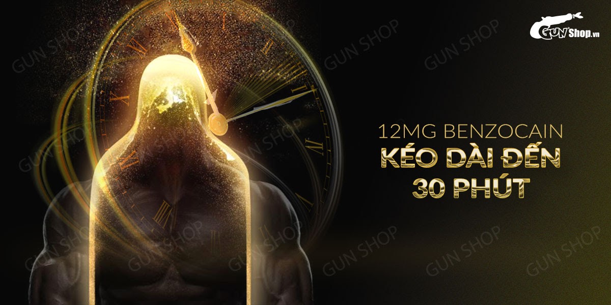 Bao cao su OLO siêu mỏng 0.01 Black kéo dài hưng phấn 10 cái