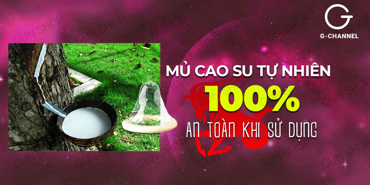Bao Cao Su Ropockon Cung Ma Kết Mỏng 0.03mm Hương Dâu Hộp 12 Cái