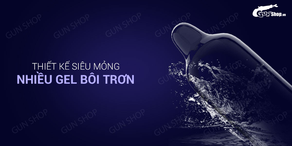 Bao cao su OLO siêu mỏng 0.01 bi gai tăng cảm giác 3cm 10 cái