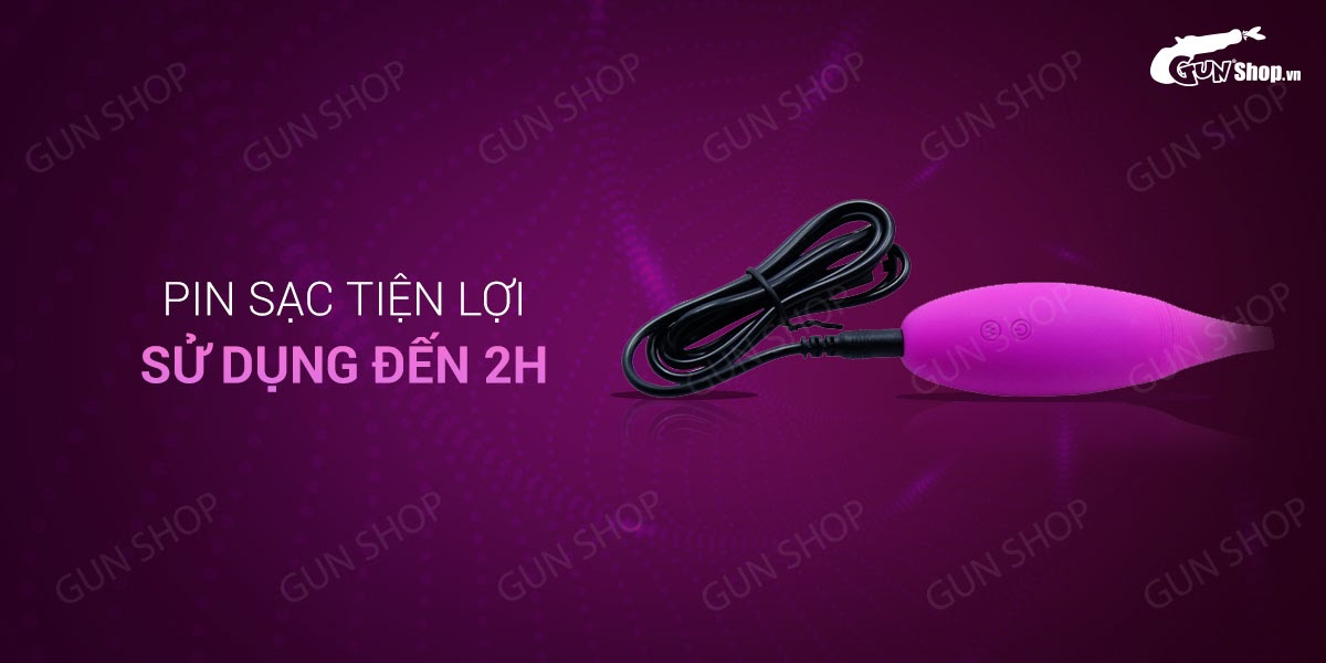 Trứng rung 2 đầu Pretty Love Snaky Vibe 7 chế độ sạc tiện lợi