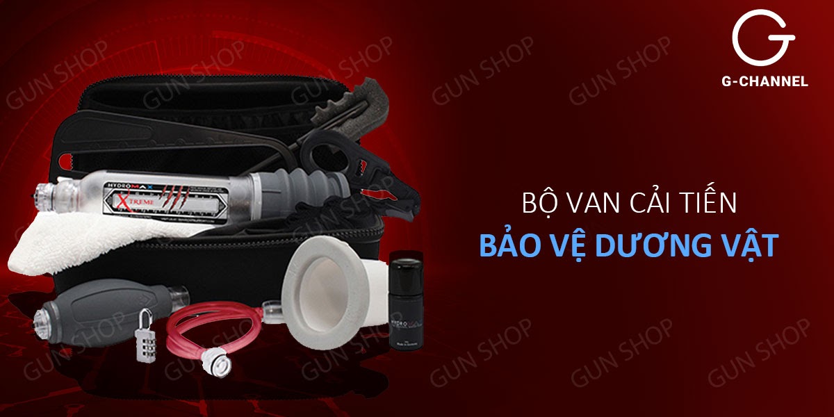 Hydromax Xtreme bơm tay tăng kích thước dương vật an toàn hiệu quả