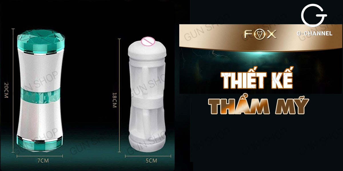 Nơi bán Âm đạo giả 2 đầu siêu mịn đàn hồi cao - Fox Honour  tốt nhất