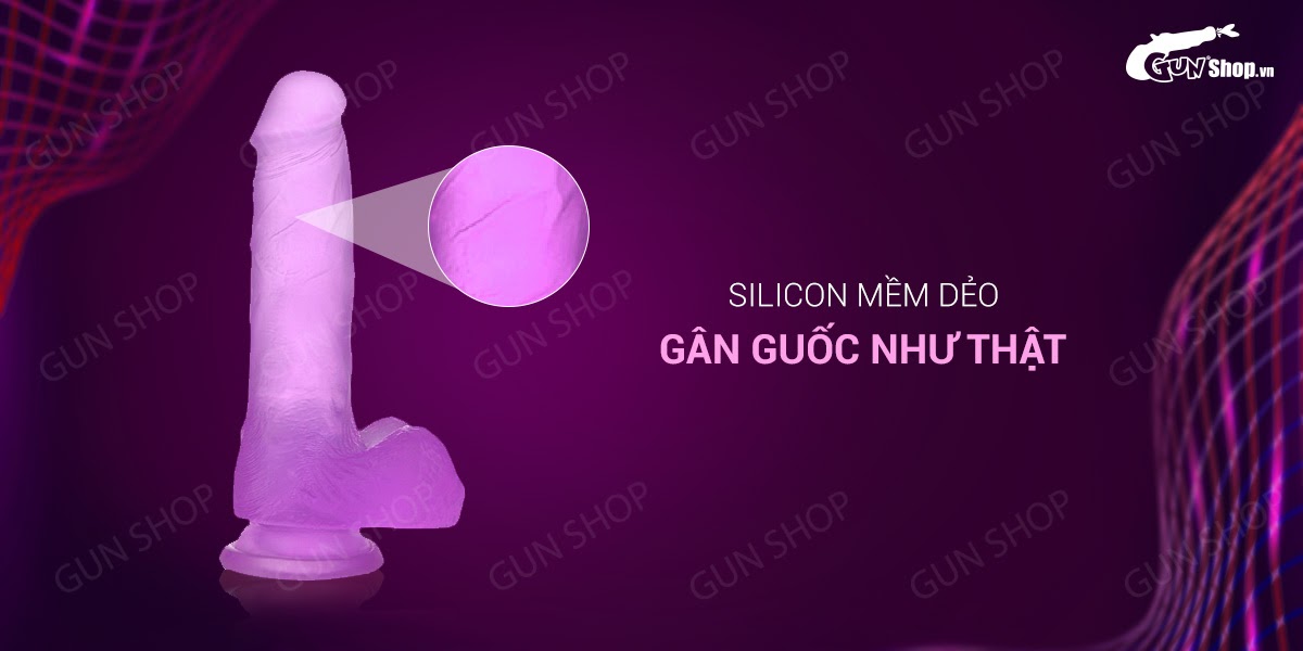 Dương vật giả siêu mềm dẻo dính tường Jiuai kích thích mạnh